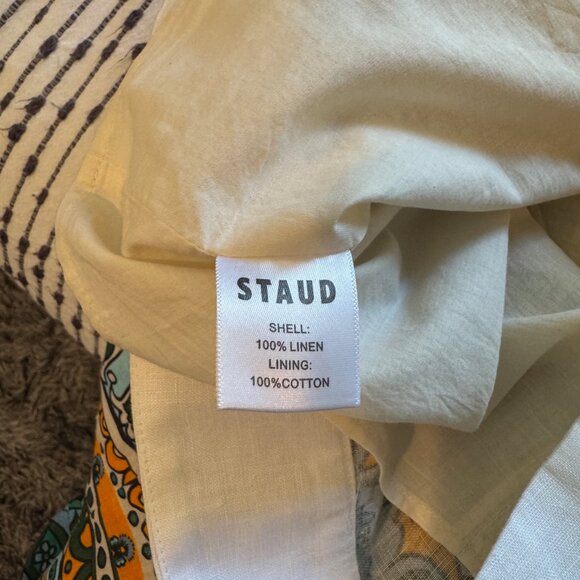 STAUD Mini Perla Cutout Dress Size 0 - Picture 6 of 6